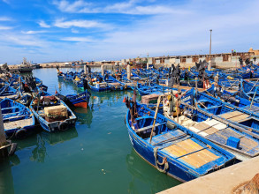 Essaouira port et plage 3 mai.